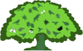 Logo Børnehuset Egetræet